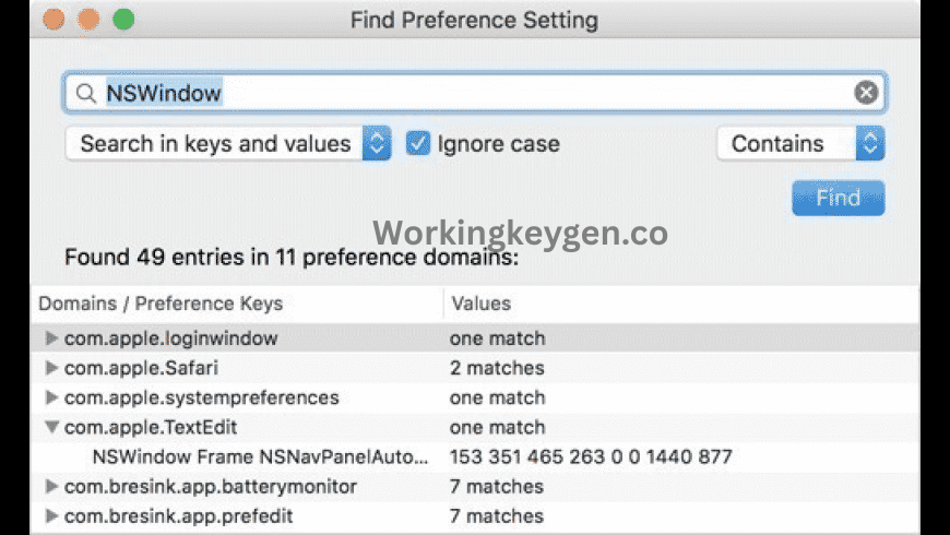 PrefEdit 5.8 for MacOS