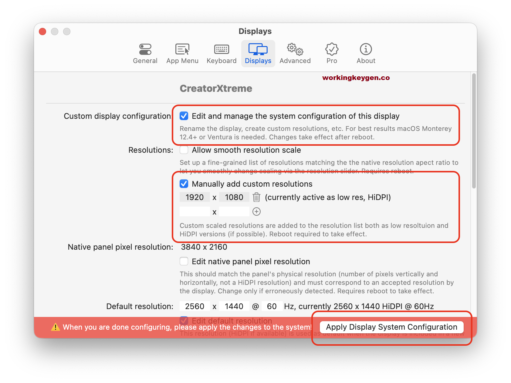 BetterDisplay for macOS