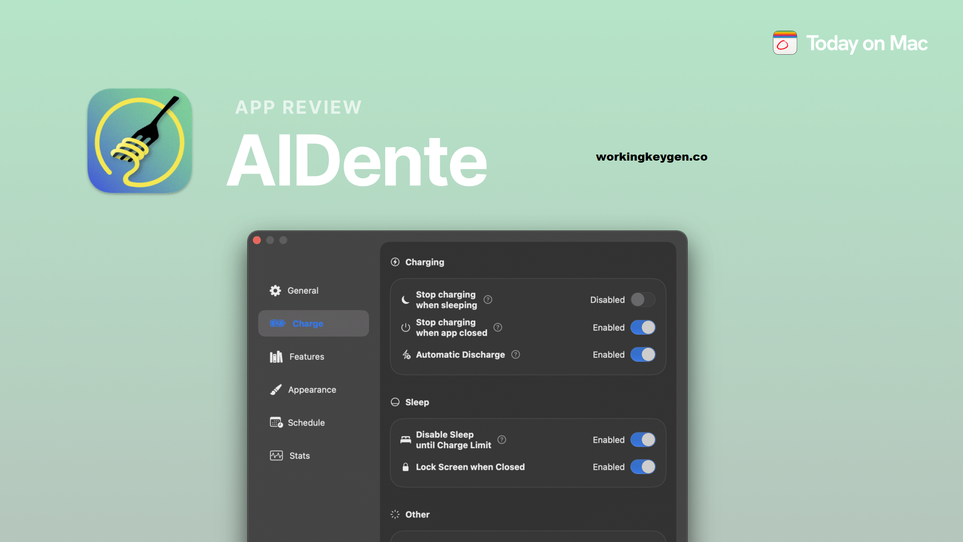 AlDente macOS App