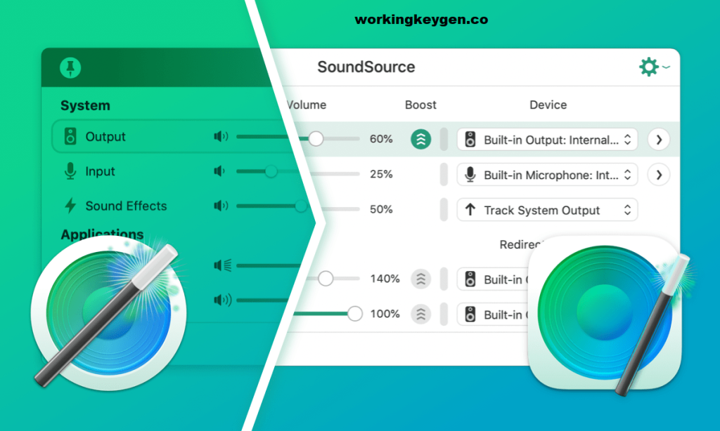 SoundSource 5.7.5 for MacOS & window