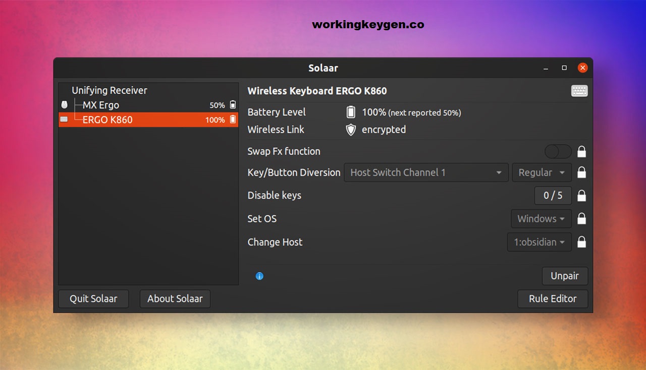 Logitech Unifying Software