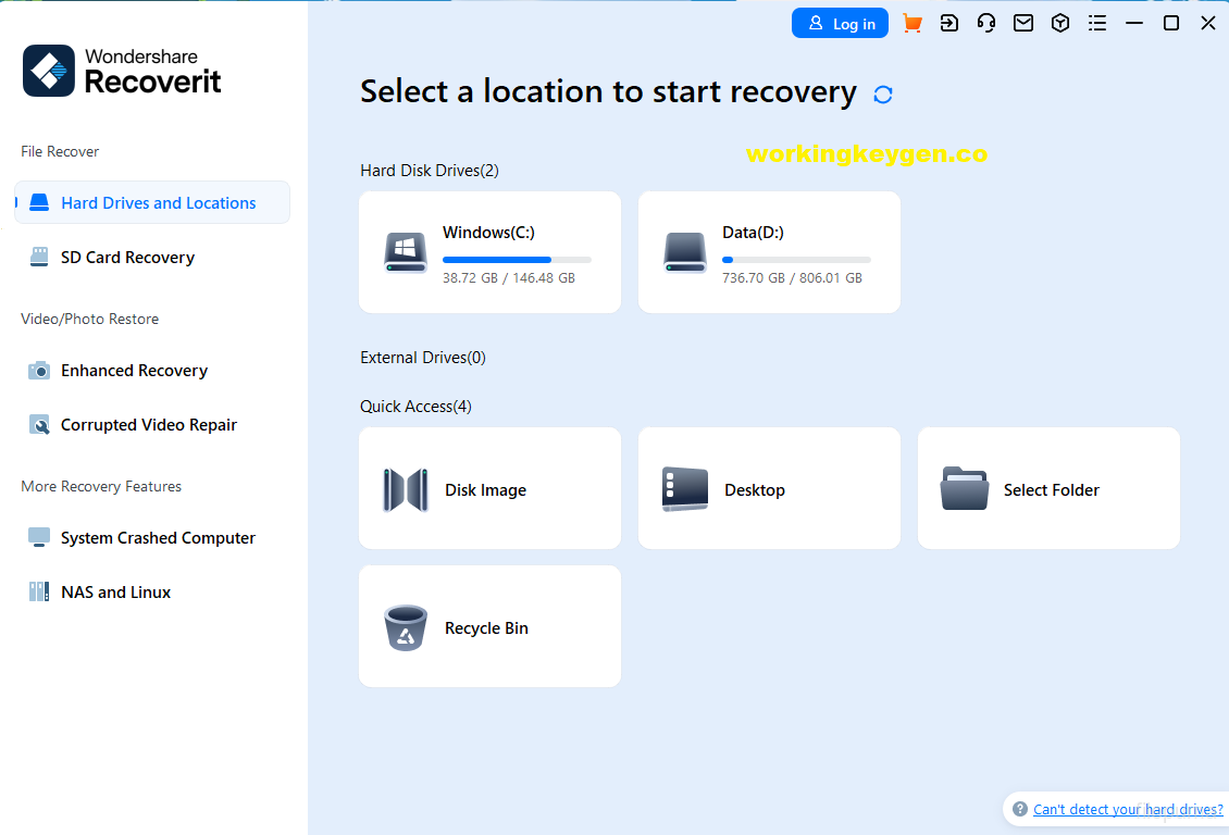 Wondershare Recoverit 13.5 for Windows & MacOS